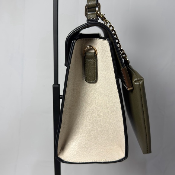 Dune London Two-Tone Satchel Handbag with Matching coin wallet - Picture 5 of 9